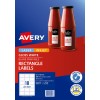 Glossy Rectangle Labels 980013
