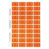 T Side Tab Colour Coding Labels 44520
