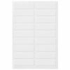 No-Iron Fabric Labels 40720 45 x 13 mm