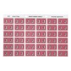J Side Tab Colour Coding Labels 43310
