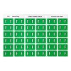 F Side Tab Colour Coding Labels 43306