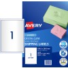 Crystal Clear Shipping Labels 959065 Content: 25 Labels / 25 Sheets