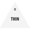'Thin' Food Consistency Label 937381 25 x 25 mm