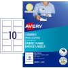Fabric Print & Divide Name Badge Labels 980040 Content: 150 Labels / 15 Sheets