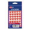 Red Hearts Stickers 932363