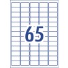 Matt Rectangle Labels 910009 21 x 33 mm