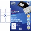 Waterproof Shipping Labels 959409 Content: 80 Labels / 10 Sheets