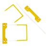 White Unitube Fastener 44021