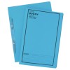 Blue Spiral Spring Action File with Black Print 88545