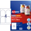 Arched Labels 982510 Content: 20 Labels / 5 Sheets