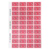 5 Side Tab Colour Coding Labels 44533