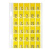 E Top Tab Colour Coding Labels 44405