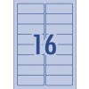 Sky Blue Coloured Labels 393210 63.5 x 24 mm