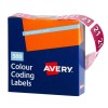 21 Side Tab Colour Coding Labels 43271