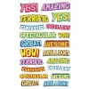 Merit Stickers 698001 Content: 80 Labels / 4 Sheets