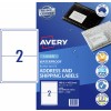 Waterproof Shipping Labels 959412 Content: 20 Labels / 10 Sheets