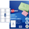 Crystal Clear Shipping Labels 959052 Content: 200 Labels / 25 Sheets