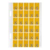 2 Top Tab Colour Coding Labels 44202