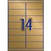 Avery Gold Rectangle Labels 980070 99.1 x 38.1 mm