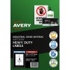 White Heavy Duty Labels 959215