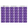 27 Side Tab Colour Coding Labels 43377