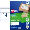 Eco Friendly Labels 959127 Content: 280 Labels / 20 Sheets