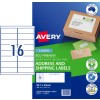 Eco Friendly Labels 959119 Content: 320 Labels / 20 Sheets