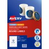 Matt Round Labels 980009