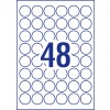White Heavy Duty Labels 959198 Ø 30 mm