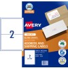 Shipping Labels 936086 Content: 100 Labels / 50 Sheets
