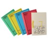 Assorted Colour Tubeclip File with Black Print 88452