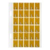 L Top Tab Colour Coding Labels 44412