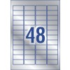 Silver Heavy Duty Labels 959201 45.7 x 21.2 mm