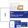 General Use Labels 938203 Content: 100 Labels / 100 Sheets