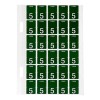5 Top Tab Colour Coding Labels 44205