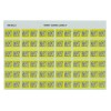 May Side Tab Coding Labels 43405