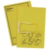 Yellow Tubeclip File with Black Print 88442