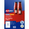 Glossy Rectangle Labels 980014