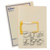 Buff Tubeclip File with Blue Print 84525