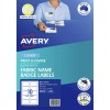 Fabric Print & Divide Name Badge Labels 980056