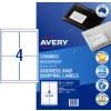 Waterproof Shipping Labels 959411 Content: 40 Labels / 10 Sheets