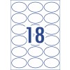 Glossy Oval Labels 980000 63.5 x 42.3 mm