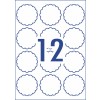 Scallop Labels 982518 Ø 63 mm