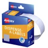 White Square Dispenser Stickers 937289