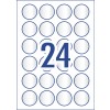 Crystal Clear Round Multi-purpose Labels 959164 Ø 40 mm