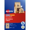 Kraft Brown Rectangle Labels 980017